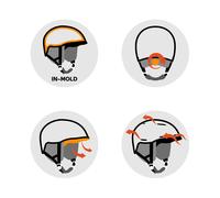 Oakley - Mod 1 Black Fp Splatter - XL - Helmet