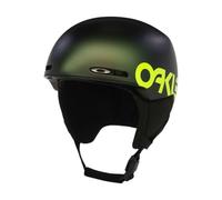 Oakley MOD1 MIPS Silver/Green Colorshift FP Medium Ski Snowboarding Helmet for Men for Women + Bundle Collapsible Water Bottle with Carabiner