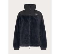 Oakley Mountain Fire Sherpa Full Zip Fleece pure black Women - M