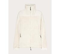 Oakley Apparel Mountain Fire Sherpa Full Zip Fleece Beige L Woman