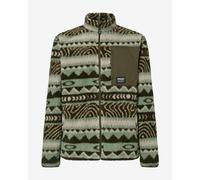 Oakley Apparel Mountain Fire Sherpa Full Zip Fleece Green S Men