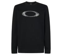 Oakley New Ellipse Crew Sweatshirt Ribbed Crew Neck Jumper Black