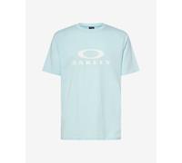 Oakley O-Bark 2.0 Short Sleeve T-Shirt Light Blue White - L