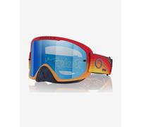 Oakley O-Frame 2.0 PRO MX Troy Lee Designs Series Goggles Red Orange with Black Ice Iridium lens