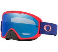 Oakley O-Frame 2.0 PRO MX Goggles Team Red With Black Ice Iridium Lens