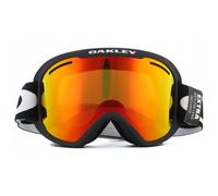 Oakley O Frame 2.0 Pro Xm Oo7113-01 Matte Black Fire Iridium & Persimmon Ski Goggles Black One Size