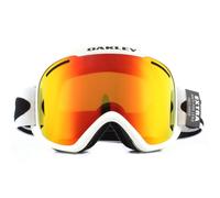 Oakley O Frame 2.0 Pro XM OO7113-03 Matte White Fire Iridium & Persimmon Ski Goggles