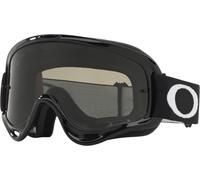 Oakley O-Frame Jet Black Motocross Goggles, black/white, One size