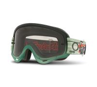 Oakley Goggles O-frame Mx Troy Lee Design Goggles Green Light Grey/CAT2