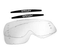 Oakley O Frame MX Replacement Lens Clear With Roll-Off (Pack Of 2) - XS
