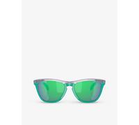 Oakley Frogskins Range Glasses Transparent Lilac/Celestial Lenses Prizm Jade