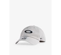 Oakley Oakley Remix Dad Brand-Embroidered Cotton Baseball Cap Cement