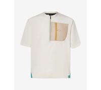 Oakley Off Grid Tech Short Sleeve Jersey white blue - L