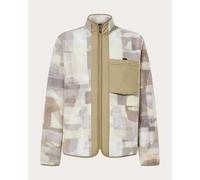 Oakley Apparel Off-slope Mountain Fire Sherpa Full Zip Fleece White S Men