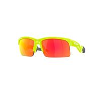 Oakley OJ9013 CAPACITOR 901304 Kid Sunglasses O_matter Yellow Red Squared Normal Prizm