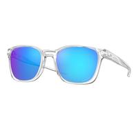 Oakley Rectangle Mens Polished Clear Prizm Sapphire Ojector - Transparent - One Size