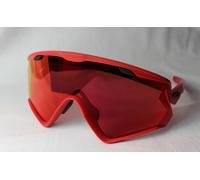 Oakley Oo 9418-25 Wind Jacket 2.0 Matte Redline - Prizm Snow Torch Iridium New