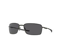 Oakley OO4075 SQUARE WIRE 407504 Man Sunglasses Metal Black Grey Squared Polarized Prizm