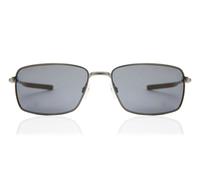 Oakley Squared Wire Polarized Sunglasses Black Grey Polarized/CAT3
