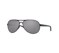 Oakley OO4079 Sunglasses Bundle: OO 4079 FEEDBACK 407934 Polished Black and Large Black leash Accessory kit