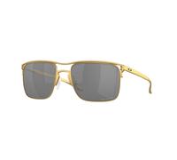 Oakley OO6048 HOLBROOK TI 604807 Man Sunglasses Titanium Gold Grey Squared Polarized Prizm