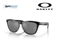 Oakley Unisex OO9013 FROGSKINS 9013C4 Sunglasses O_matter Black Grey Squared Normal Prizm