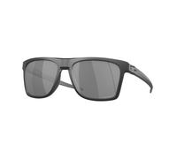 Oakley OO9100 LEFFINGWELL 910004 Man Sunglasses O_matter Black Grey Squared Polarized Prizm
