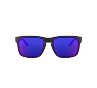 Oakley Holbrook Sunglasses, M/L Matte Black/Positive Red Iridium