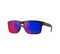 Oakley OO9102 HOLBROOK 910236 Man Sunglasses O_matter Black Positive red Iridium Squared Normal Prizm Iridium
