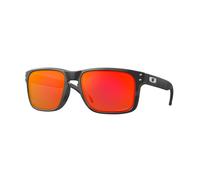 Oakley OO9102 HOLBROOK 9102E9 Man Sunglasses O_matter Black Red Squared Normal Prizm