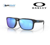 Oakley Sunglasses Holbrook OO9102-F5 Polished Black Prizm Sapphire