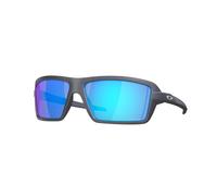 Oakley OO9129 CABLES 912918 Man Sunglasses O_matter Grey Blue Squared Normal Prizm