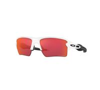 Oakley Unisex Oakley OO9188 FLAK 2.0 XL 918803 Sunglasses O_matter White Violet Squared Normal Prizm