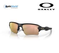 Oakley Flak 2.0 Xl Polarized Prizm Sunglasses Prizm Rose Gold Polarized/CAT3 Matte Black