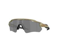 Oakley Radar EV Path Terrazzo Collection Glasses Matte Fern Terrazzo with Prizm Black Polarized Lens