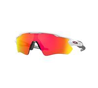 Oakley OO9208 Sunglasses Bundle: OO 9208 RADAR EV PATH 920872 Polished White and Large Blue leash Accessory kit