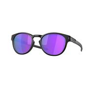 Oakley Latch Glasses Matte Black with Prizm Violet Lenses