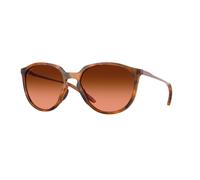 Oakley OO9288 SIELO 928809 Woman Sunglasses O_matter Orange Brown Round Normal Shaded
