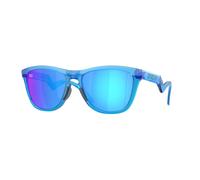 Oakley Frogskins Hybrid Sunglasses Clear Prizm Sapphire/CAT3