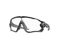 Oakley OO9290 Sunglasses Bundle: OO 9290 929014 Jawbreaker Polished Black Clea and Medium Black leash Accessory kit