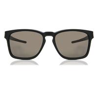 Oakley OO9358 LATCH SQUARED Asian Fit 935813 Men's Sunglasses Black Size 55