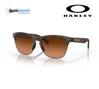 Oakley Frogskins Lite 93745063 Matte Brown Tortoise/Prizm Brown Gradient M Lifestyle Glasses