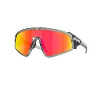 Oakley Sunglasses Latch Panel, Polished Retina Burn, Polarized, Round, Unisex-Adults