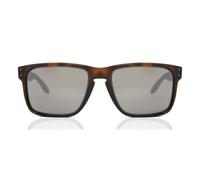 Oakley Holbrook XL Glasses Matte Brown Tortoise with Black Prizm Lenses