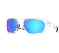 Oakley Lateralis Glasses Matte Clear with Prizm Sapphire lenses