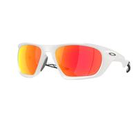 Oakley Lateralis Seek Collection Glasses Matte Vapor with Prizm Ruby Polarized Lenses