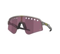 Oakley Sutro Lite Sweep 2025 Tour de France Glasses Matte Grey Ink with Prizm Road Black Lens