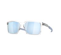 Oakley OO9483 EXCHANGE SUN 948303 Unisex Sunglasses O_matter Transparent Prizm Deep Water Polarized Squared Polarized Prizm