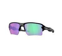 Oakley OO9488 Sunglasses Bundle: OO 9488 FLAK 2.0 XXL 948801 Polished Black/Prizm Golf Policarbonate Standard 63mm and Universal Anti-slip Silicone Leash