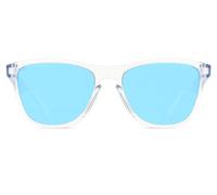 Oakley Frogskins S Glasses Polished Clear with Prizm Sapphire Lenses